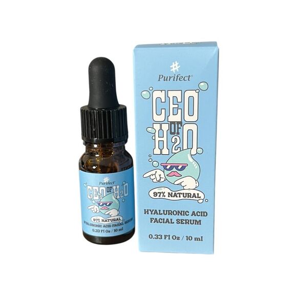 Purifect Hyaluronic Acid Facial Serum 0.33 fl oz Hydration & Nourishment - Picture 3 of 6